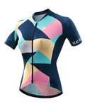 MONTON jersey de manga corta - COLOURED GLAZE LADY - azul