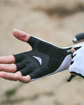 MONTON guantes de dedos cortos - COBRAND - blanco