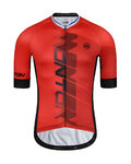 MONTON jersey de manga corta - FORMULA - rojo/negro