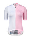 MONTON jersey de manga corta - BACK SHADOW LADY - blanco/rosa