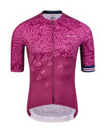 MONTON jersey de manga corta - UNGO - púrpura