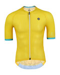 MONTON jersey de manga corta - QUEST - azul claro/amarillo