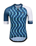 MONTON jersey de manga corta - SHORE - blanco/azul