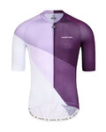 MONTON jersey de manga corta - CRACK - púrpura/blanco