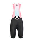MONTON pantalones cortos de tirantes - COLOURWING LADY - negro/rosa