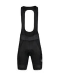 MONTON pantalones cortos de tirantes - FUNK - negro