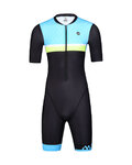 MONTON monos - WEAVO TRIATLON - negro/amarillo/azul
