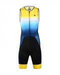 MONTON monos - PRO FLUFFY - azul/negro/amarillo