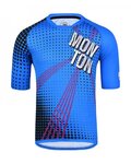 MONTON jersey de manga corta - BANG MTB - azul