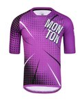 MONTON jersey de manga corta - BAM MTB - púrpura