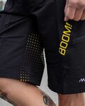MONTON pantalones cortos sin tirantes - BOOM MTB - amarillo/negro