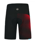 MONTON pantalones cortos sin tirantes - POW MTB - negro/rojo