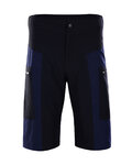MONTON pantalones cortos sin tirantes - JANKUN MTB - negro/azul