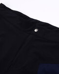 MONTON pantalones cortos sin tirantes - JANKUN MTB - negro/azul
