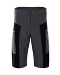 MONTON pantalones cortos sin tirantes - JANKUN MTB - negro/gris
