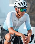 MONTON jersey de manga corta - BEACH  - azul/blanco