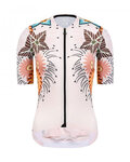 MONTON jersey de manga corta - BLOOMS LADY - naranja/multicolor