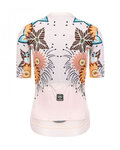 MONTON jersey de manga corta - BLOOMS LADY - naranja/multicolor