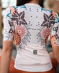 MONTON jersey de manga corta - BLOOMS LADY - naranja/multicolor