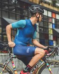 MONTON jersey de manga corta - CHECHEN - azul/verde