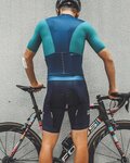 MONTON jersey de manga corta - CHECHEN - azul/verde