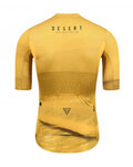 MONTON maillot corto y pantalón corto - DESERT - blanco/negro/amarillo