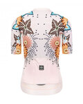 MONTON maillot corto y pantalón corto - BLOOMS LADY - naranja/negro