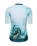 MONTON maillot corto y pantalón corto - WATER FLOW LADY - negro/azul/blanco