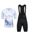 MONTON maillot corto y pantalón corto - ICEBERG - blanco/negro