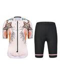 MONTON maillot corto y pantalón corto - BLOOMS LADY - naranja/negro