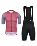 MONTON maillot corto y pantalón corto - CHECHEN - rojo/negro