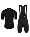 MONTON maillot corto y pantalón corto - TRAVELER MAX - negro