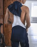 MONTON pantalones cortos de tirantes - SKULL - azul