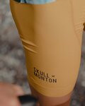 MONTON pantalones cortos de tirantes - SKULL - amarillo