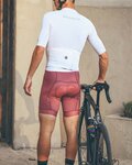 MONTON pantalones cortos de tirantes - SKULL - rojo