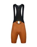 MONTON pantalones cortos de tirantes - SKULL - marrón