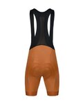 MONTON pantalones cortos de tirantes - SKULL - marrón