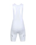 MONTON pantalones cortos de tirantes - SKULL - blanco