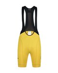 MONTON pantalones cortos de tirantes - SKULL LADY - amarillo