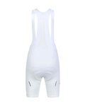 MONTON pantalones cortos de tirantes - SKULL LADY - blanco