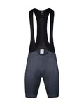MONTON pantalones cortos de tirantes - SKULL - gris