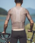 MONTON pantalones cortos de tirantes - PRO SPEEDA  - marrón