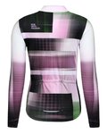 MONTON maillot de invierno de manga larga - URBAN THERMAL LADY - negro/púrpura/verde claro