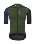 MONTON jersey de manga corta - TRAVELER EVO - negro/verde/azul