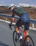 MONTON jersey de manga corta - TRAVELER EVO - negro/verde/azul