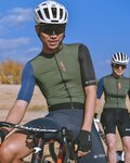 MONTON jersey de manga corta - TRAVELER EVO - negro/verde/azul