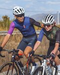 MONTON jersey de manga corta - TRAVELER EVO - azul/púrpura/negro
