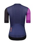 MONTON jersey de manga corta - TRAVELER EVO LADY - negro/azul/púrpura