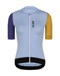MONTON jersey de manga corta - TRAVELER EVO LADY - azul/púrpura/amarillo
