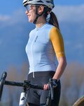 MONTON jersey de manga corta - TRAVELER EVO LADY - azul/púrpura/amarillo